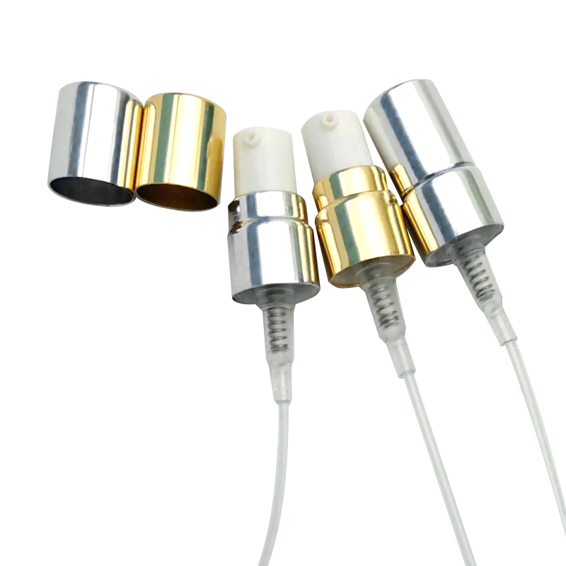 12/410 aluminiumskremkrempumpe for 5 ml 10 ml glassflaske